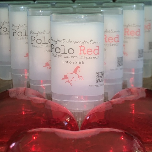 Handmade POLO RED Ralph Lauren Inspired Tattoo or Spot Lotion Stick w Soap - Picture 9 of 17